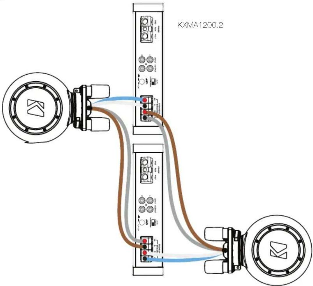 KICKER 44KMTC9W - BI-AMP - 1