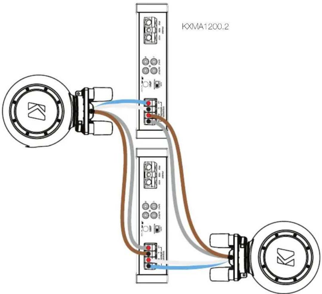 KICKER 44KMTC11W - BI-AMP - 1