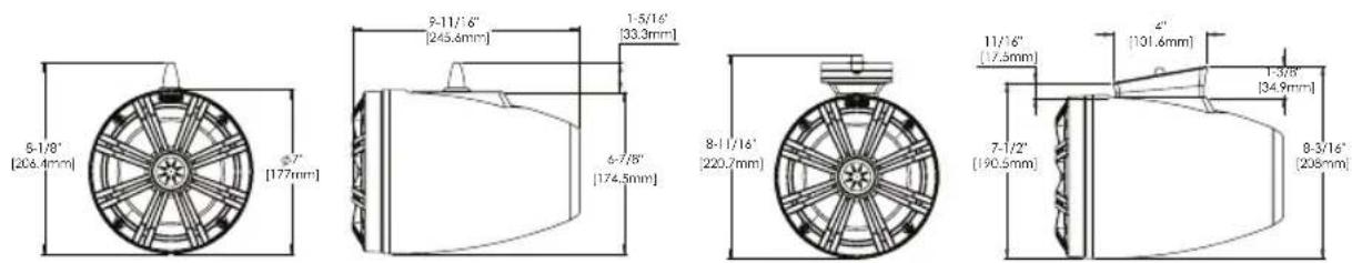 KICKER 46KMFC8 - MARINE-LAUTSPRECHERGEHAUSE MIT KICKER-LAUTSPRECHERN Bedienungsanleitung - 1