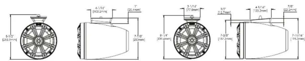 KICKER 46KMFC8 - MARINE-LAUTSPRECHERGEHAUSE MIT KICKER-LAUTSPRECHERN Bedienungsanleitung - 2
