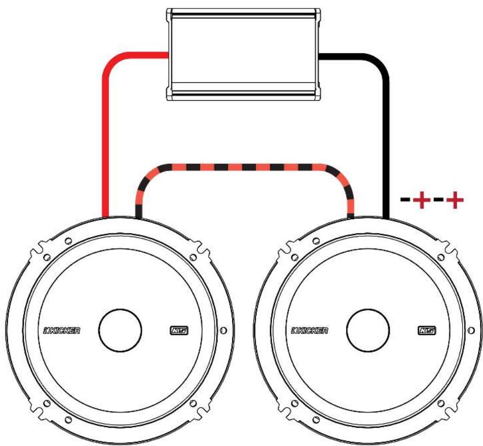 KICKER 51KSC504 - SERIES WIRING - 1