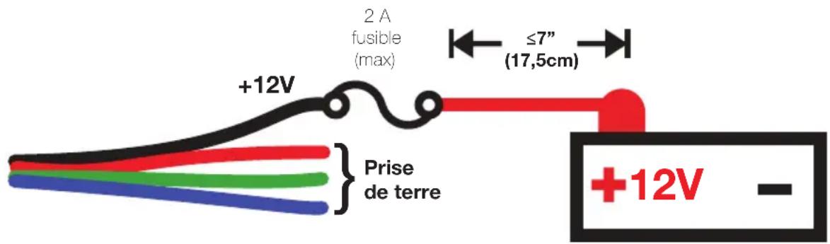 KICKER 46KMFC8W - Configuration à 0 degrés - 2