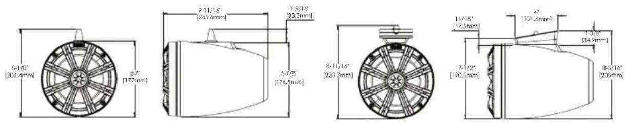 KICKER 46KMFC8W - MARINE-LAUTSPRECHERGEHAUSE MIT KICKER-LAUTSPRECHERN Bedienungsanleitung - 1