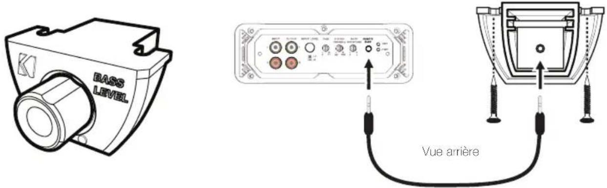 KICKER CX800.1 - CXARC TÉLECOMMANDE DU NIVEAU DES GRAVES INSTALLATION - 1