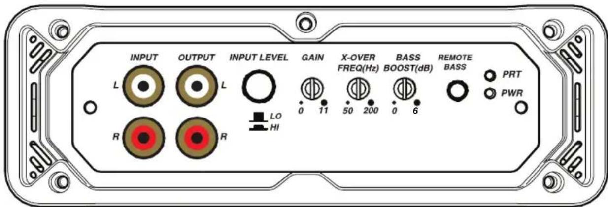 KICKER CX800.1 - Modelo Fusible Cable de Alimentacion y Kit de cableado Externo Conexion a Tierra KICKER (no incluido) - 1