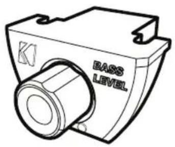 KICKER CX660.5 - CXARC TÉLÉCOMMANDE DU NIVEAU DES GRAVES INSTALLATION - 1