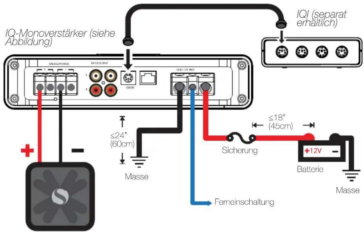KICKER IQ1000.1 - Modell Externe Sicherung - 1