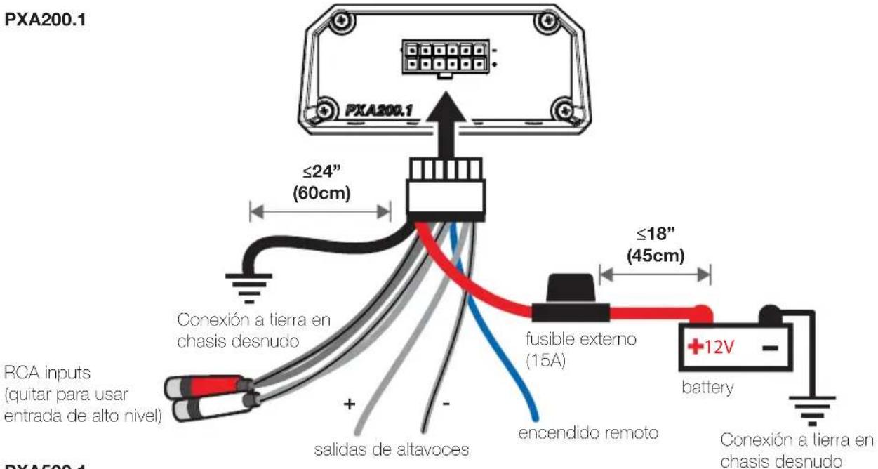 KICKER PXA200.1 - Modelo Fusible externo (en venta por separado) - 1