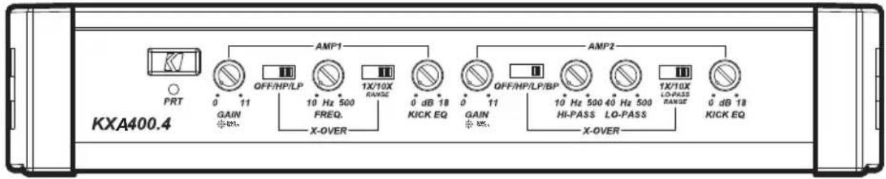 KICKER KXA400.4 - UTILISATION - 1