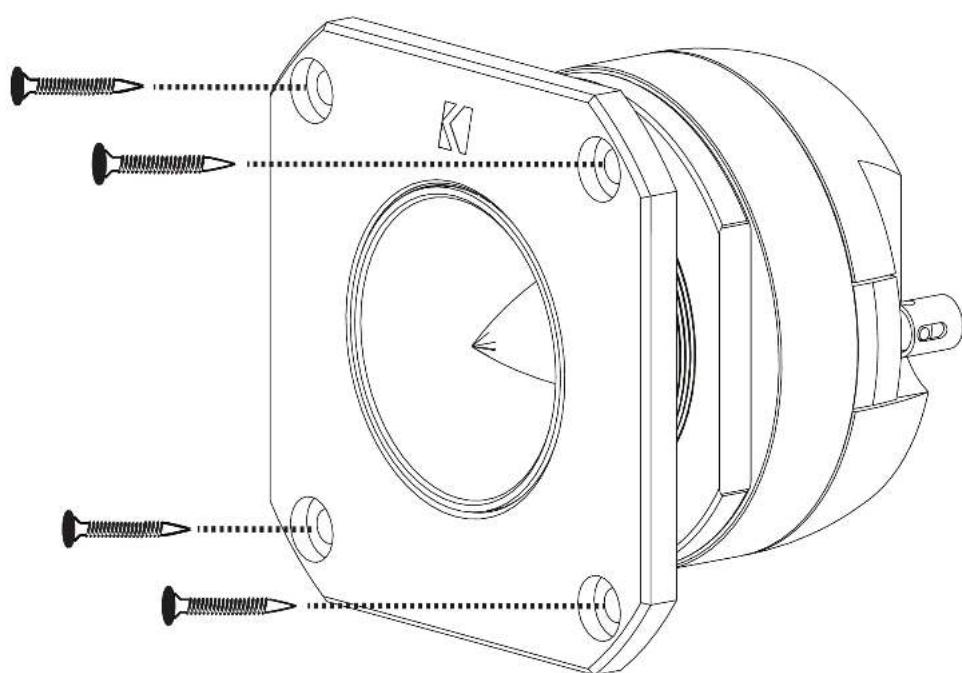 KICKER 49ST3TRK - Tweeter Mounting - 7