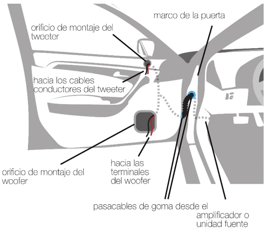 KICKER 49ST3TRK - Montaje del altavoz - 1