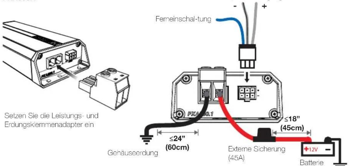 KICKER PXA500.1 - Modell Externe Sicherung (separatehaltlich) - 2