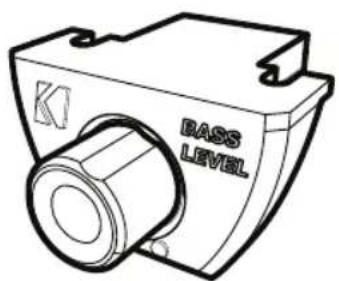 KICKER CX360.4 - CXARC TÉLÉCOMMANDE DU NIVEAU DES GRAVES INSTALLATION - 1