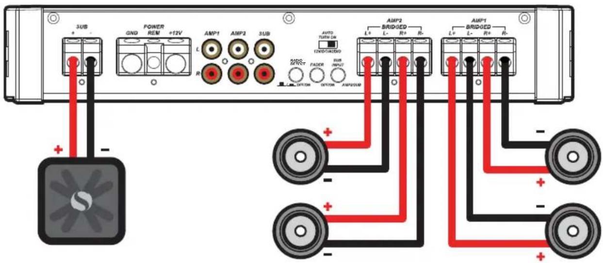 KICKER KXA800.5 - Cable de Alimentación y Kit de cableado Conexión a Tierra KICKER - 3