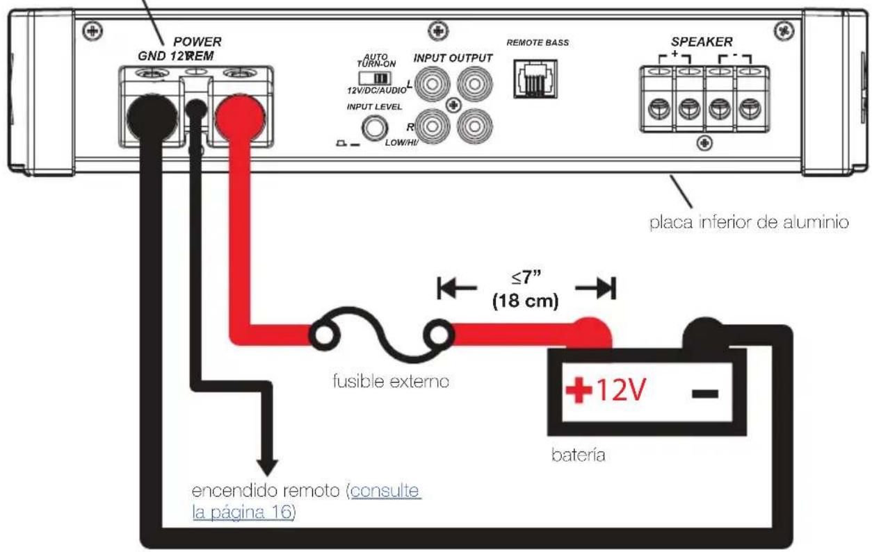 KICKER KXMA1500.1 - CABLEADO DE ALIMENTACIÓN - 1