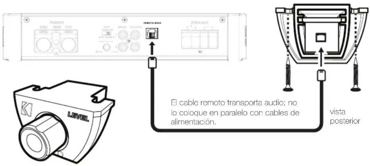 KICKER KXMA1500.1 - INSTALACIÓN DE GRAVES REMOTOS KMBLC - 1