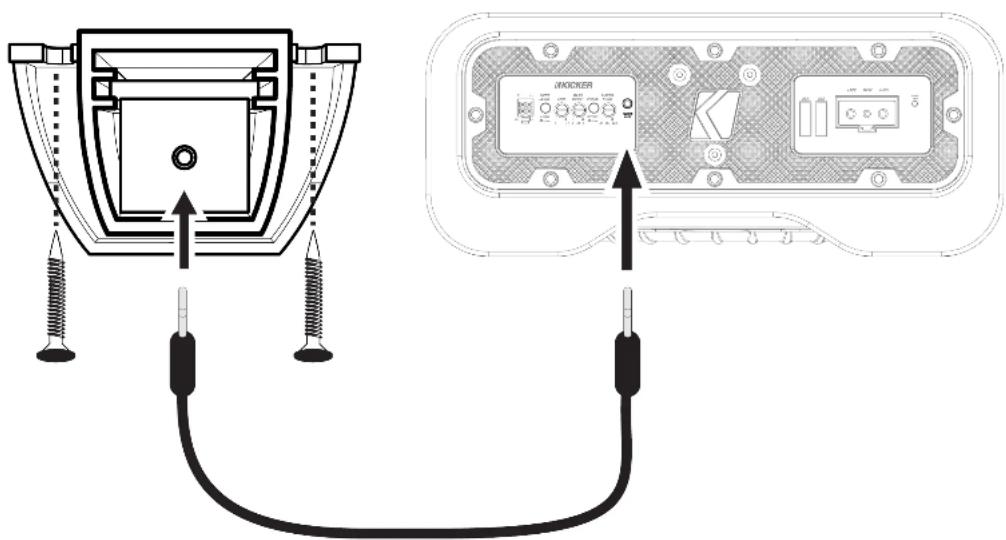 KICKER 49PTRTP10 - Remote Bass Installation - 2
