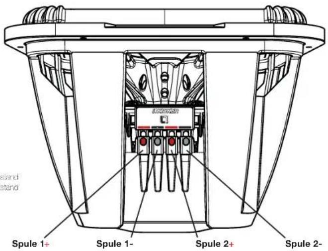 KICKER Q-Class 41L784 - Verkabeln Sie Ihren Subwoofer mithilfe der Steckverbindungen in Reihen- oder Parallelschaltung. - 3