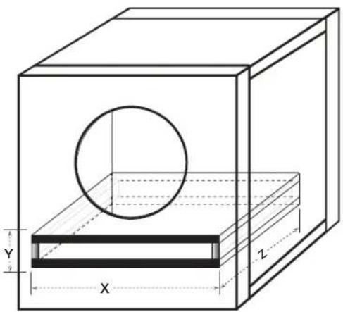 KICKER CompQ 42CWQ104 - 1,75ft^3 + 0,77ft^3 = 2,52ft^3 - 1