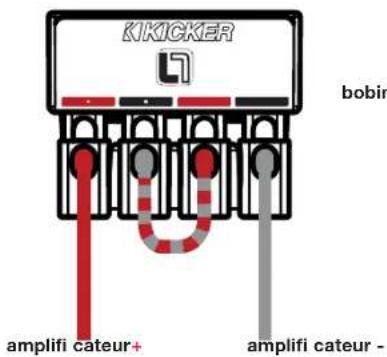 KICKER Q-Class 41L7124 - BRANCHEMENT - 1