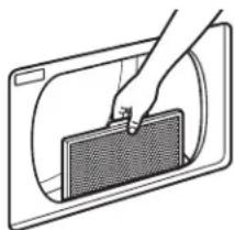 MAYTAG MEDP585GW - To clean: - 1