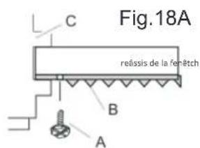 Keystone KSTAW08CE - Fixez les panneaux de replissage de fenetre au cadre de la fenetre - 1