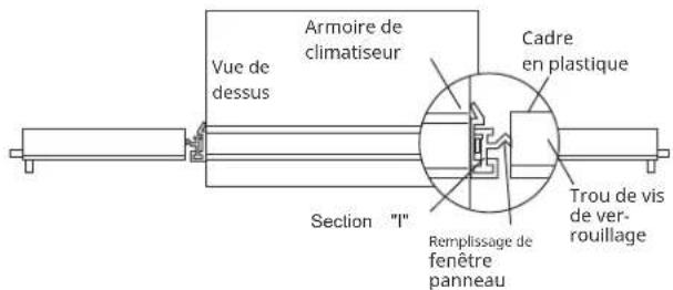 Keystone KSTAW08CE - Assemblez les panneaux de replissage de la fenetre - 2