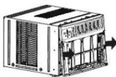 Keystone KSTAW08CE - Remove Air Conditioner from Cabinet - 3
