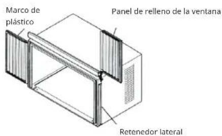 Keystone KSTAW08CE - Ensemble los paneles de relleno de la ventsa. - 1