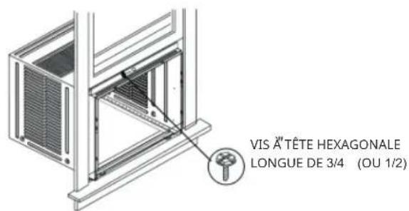 Keystone KSTAW08CE - Etendre les panneaux de replissage de la fenêtre - 2