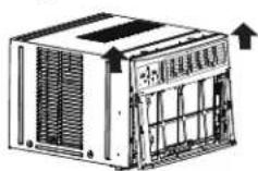 Keystone KSTAW08CE - Retire el aire acondicionado del gabinete - 5