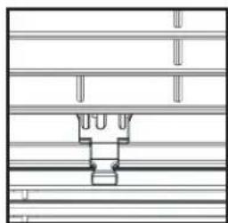 Keystone KSTAW08CE - Contrôle de la bouche d'air frais (pour les modèles de 10-14K) - 3