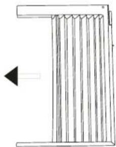 Keystone KSTAW08CE - INSTALLER LES PANNEAUX ACCORDÉON - 1