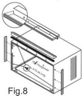 Keystone KSTAW08CE - Installez l'angle supérieur et le support latéral - 1