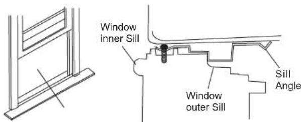 Keystone KSTAW08CE - Place Cabinet in window - 1