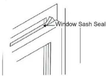 Keystone KSTAW08CE - Install Window Sash Seal and Safety Lock - 1