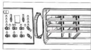 Keystone KSTAW08CE - Fresh Air Vent Control (on 18K and 25K models): - 2