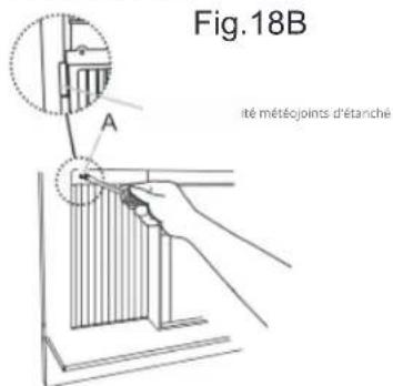 Keystone KSTAW08CE - Fixez les panneaux de replissage de fenetre au cadre de la fenetre - 2