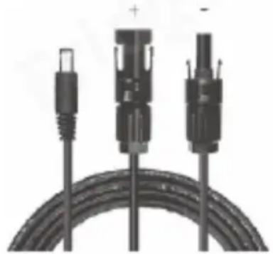 NewAir NAECLGBK000 - Connexion de charge du panneau solaire (SOLAR): - 1