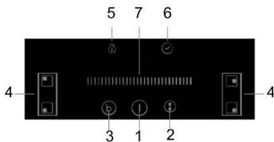 CANDY PCI 25BCTP643C - Schematic diagram of the control panel - 1