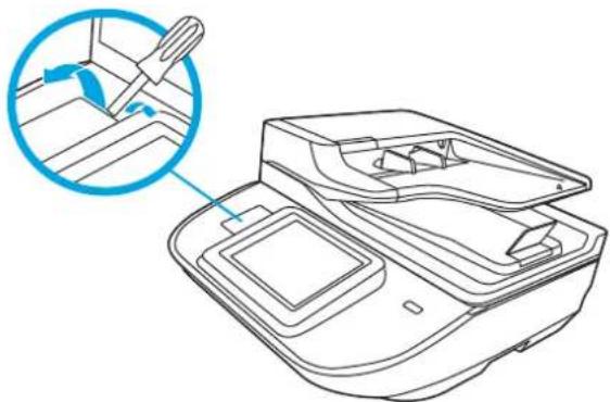 HP Digital Sender Flow 8500 fn2 - Installer un accessoire dans le module d'intégration de matériel - 3