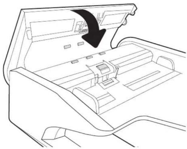HP Digital Sender Flow 8500 fn2 - Nettoyage des rouleaux et du tampon de séparation du chargeur automatique de documents - 4