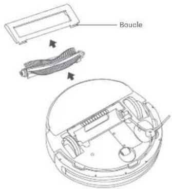 Roidmi EVE ROOK S - Démontage et nettoyage des composants du rouleau-brosse - 1