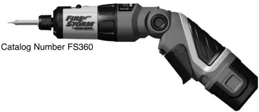BLACK & DECKER PD600G - INSTRUCTION MANUAL - 1