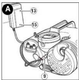 BLACK & DECKER ASI400B - CHARGING THE BATTERY - FIGURE A - 4