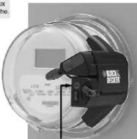 BLACK & DECKER EM100B - Installer le capteur du compteur - 2