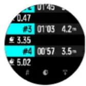 SUUNTO Race S - Séance de plongée - 1