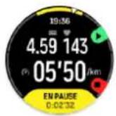 SUUNTO Race S - Enregistrement d'un exercice - 2