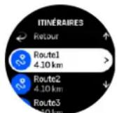 SUUNTO Race S - Itinéraires - 2