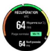 SUUNTO Race S - Récupération, VFC (Variabilité de la fréquence cardiaque) - 1
